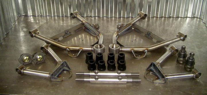 Porterbuilt 1963-87 1" Forward & 1" Narrowed Control Arms - Factory Crossmember